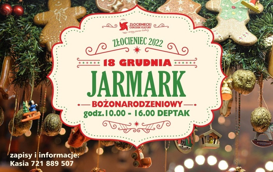 Jarmark bożonarodzeniowy 2022 Urząd Miejski w Złocieńcu