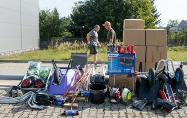 10 Myśliwi Powiatu Drawskiego z pomocą dla powodzian