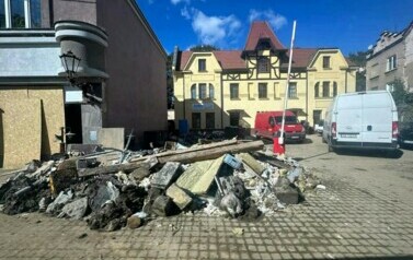 3 Myśliwi Powiatu Drawskiego z pomocą dla powodzian