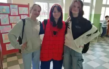 Klasy 7 też potrafią się bawić