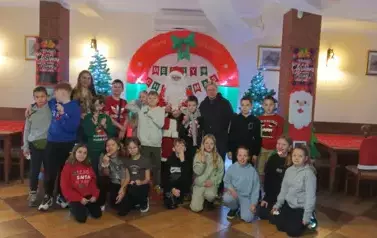 4a z wizytą u Mikołaja