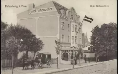5 Marca 26 (Hotel Hohenzollern Kreisbauernschaft) Złocieniec - 1915 rok