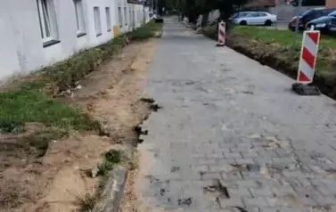 ul. Gdyńska przed remontem