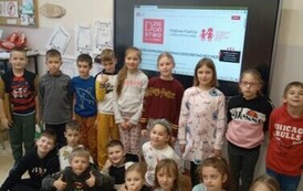 Uczniowie 1-3 na zajęciach Inernet Mocy bez Przemocy 1