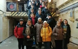 1 Uczniowie kl 8 w kompleksie atomowym Podborsk