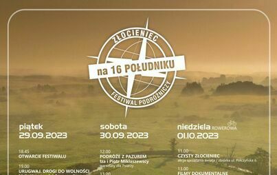 Zdjęcie do Już tylko kilka dni do &quot;Złocieniec na 16 południku&quot;. Trzy dni wydarzeń podczas festiwalu podr&oacute;żniczego
