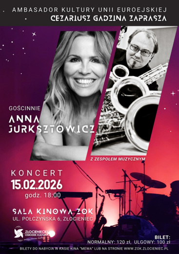 Anna Jurksztowicz i Cezariusz Gadzina - koncert