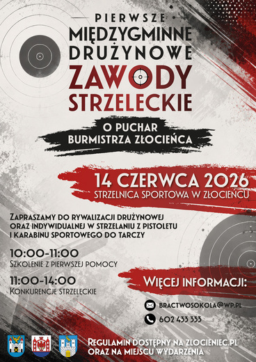 Pierwsze Międzygminne Drużynowe Zawody Strzeleckie o Puchar Burmistrza Złocieńca