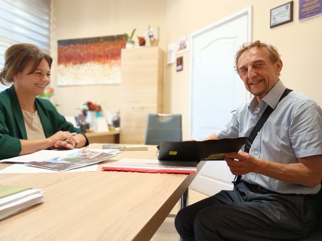 Spotkanie Burmistrz Małgorzaty Głodek z&nbsp;Radnym