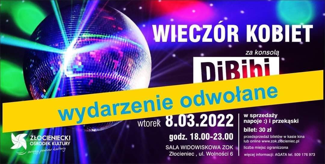 Wydarzenie odwołane