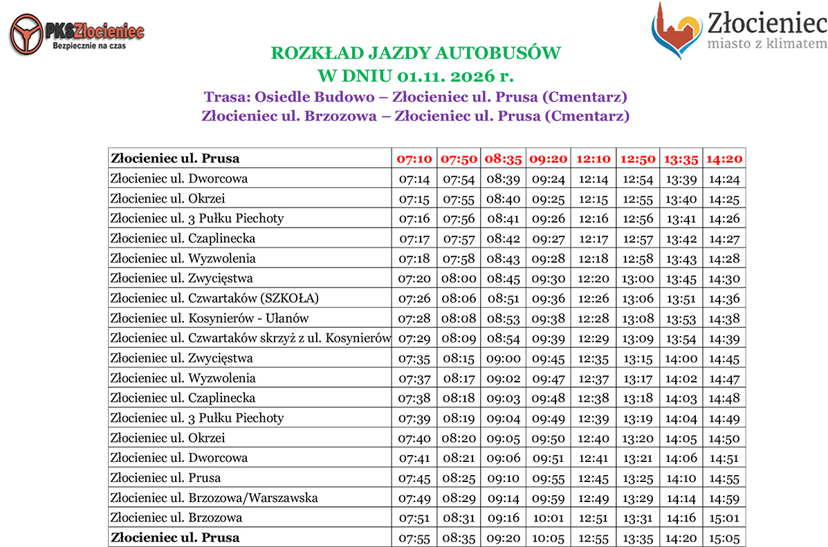 Rozkład jazdy