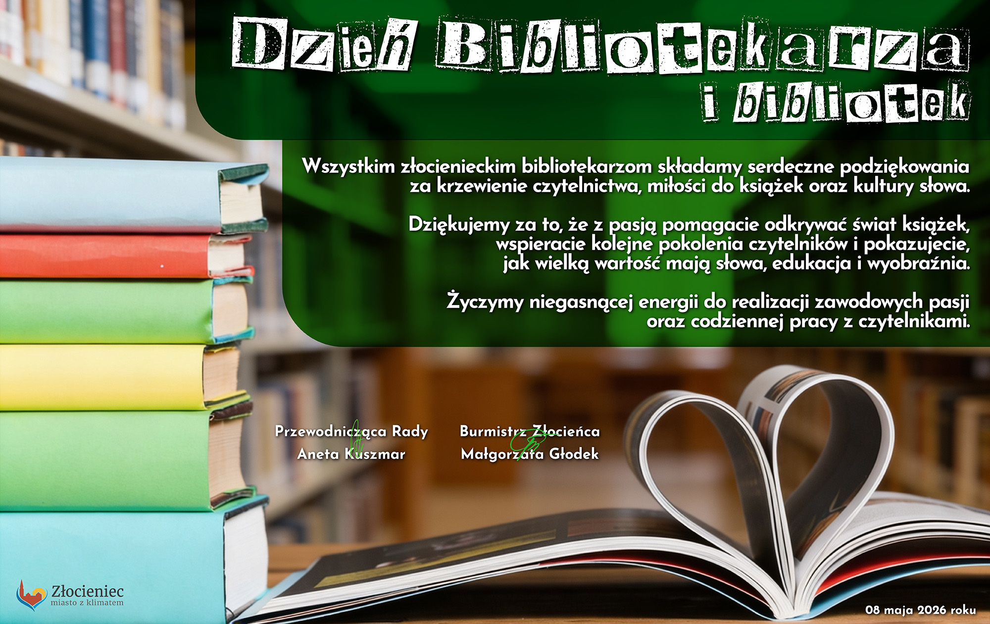 Dzień Bibliotekarza i&nbsp;Bibliotek