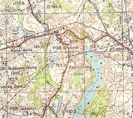 1988 r.: PGR Grabinek utworzony w zniszczonej osadzie Bulgrin 1988 r.: PGR Grabinek utworzony w zniszczonej osadzie Bulgrin