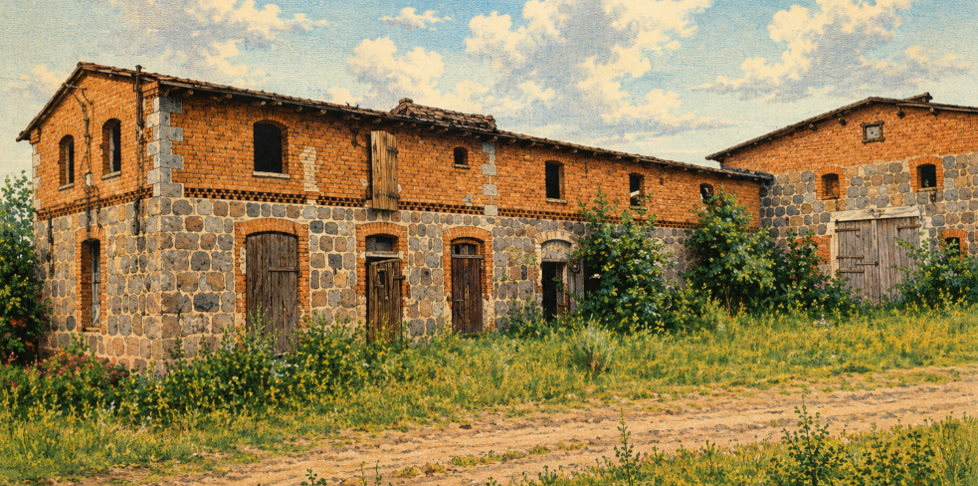 Zabudowania w Lipnie (dziś Bolegorzyn Kolonia) Zabudowania w Lipnie (dziś Bolegorzyn Kolonia)