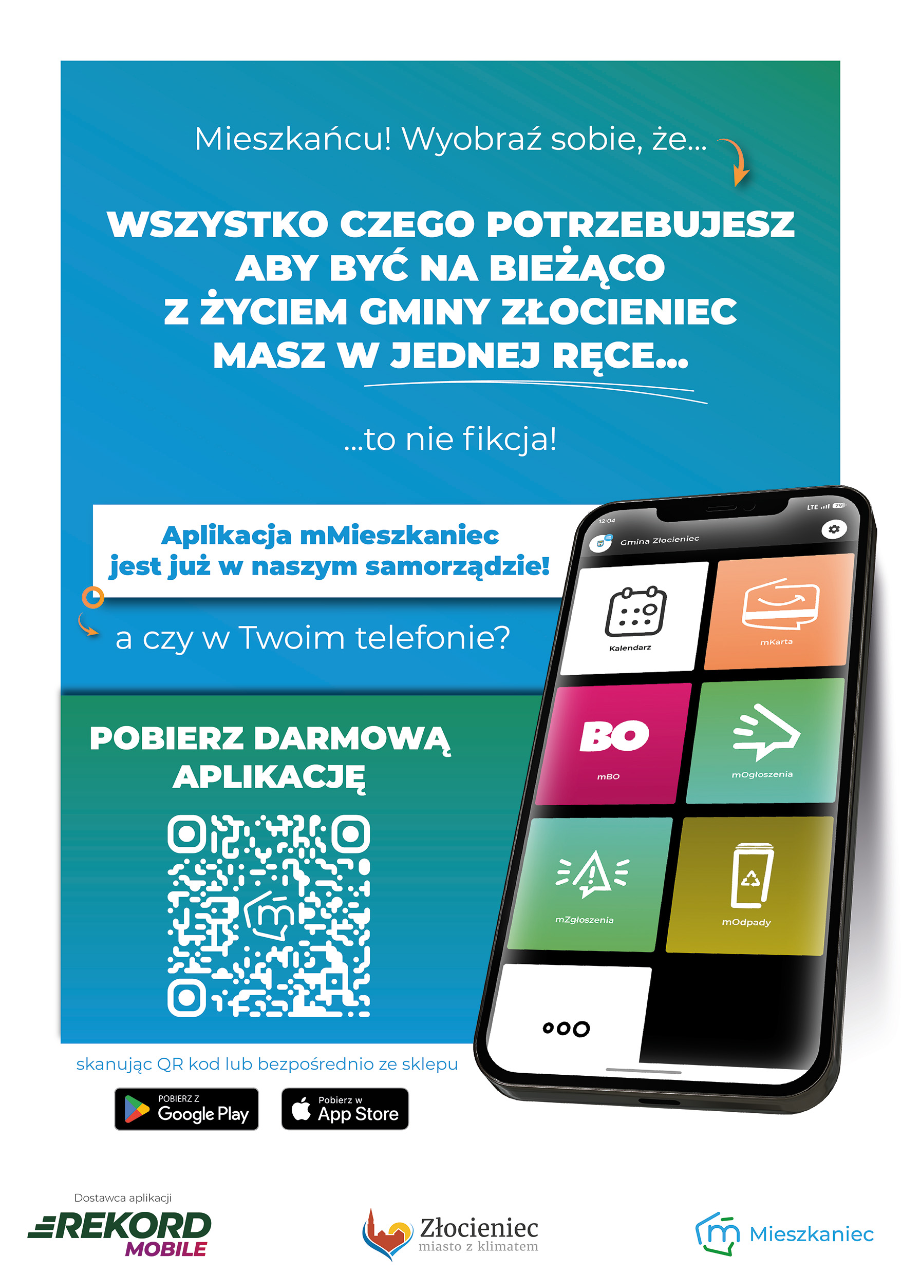 Zainstaluj aplikację mMieszkaniec już dziś! Zainstaluj aplikację mMieszkaniec już dziś!