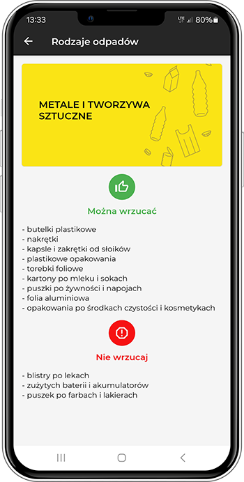 mOdpady - jak segregować