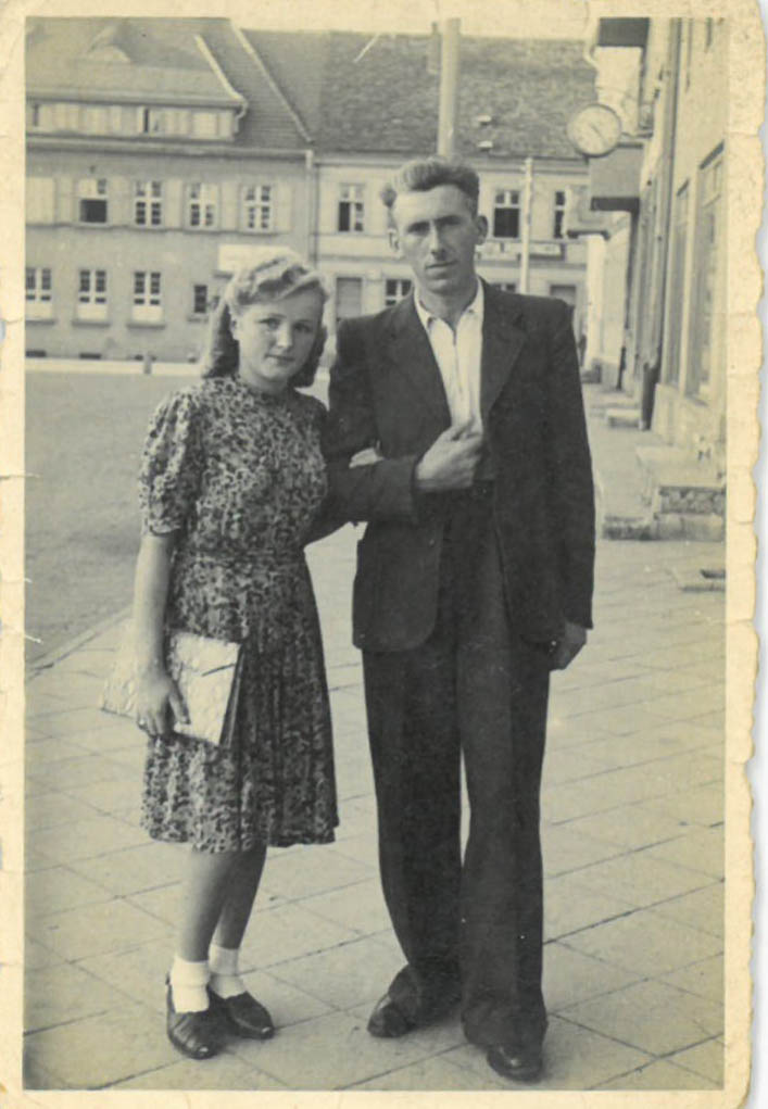 Córka Jana Żubera z mężem