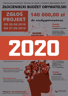 Budżet Obywatelski 2020 - plakat