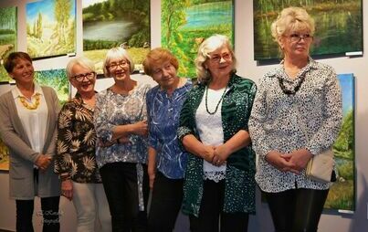 Zdjęcie do Wernisaż poplenerowej wystawy malarstwa Przyrodnicze plenery Pojezierza Drawskiego