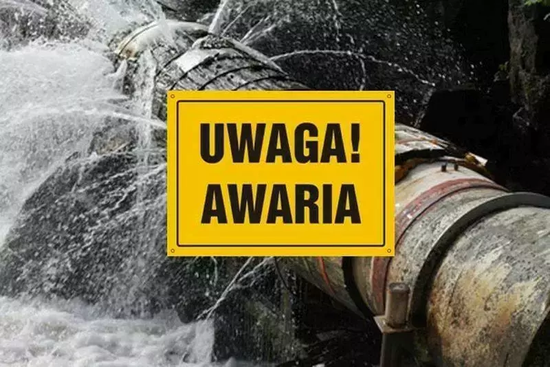 AWARIA SIECI WODOCIĄGOWEJ !!!