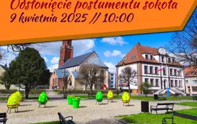 Zdjęcie do Odsłonięcie postumentu sokoła