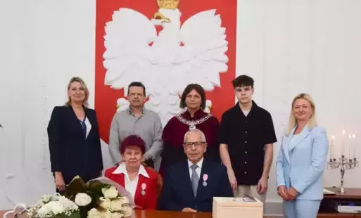 Zdjęcie do Jubileusz 55 rocznicy ślubu Państwa Grabowskich