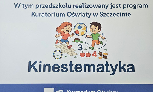 Zdjęcie do Sukces Przedszkola im. Zajączka Złocieniaszka w Złocieńcu w realizacji programu &bdquo;Kinestematyka&rdquo;&nbsp;