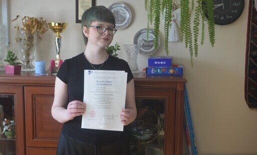 Zdjęcie do Mamy finalistkę konkursu biologicznego! Wielki sukces uczennicy z Nowego Worowa