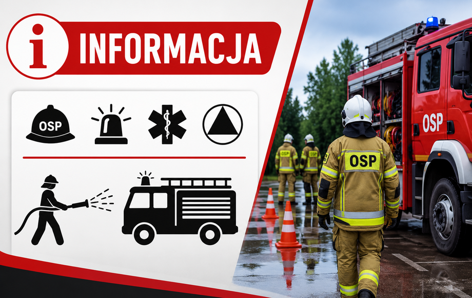Informacja o planowanych ćwiczeniach służb ratowniczych