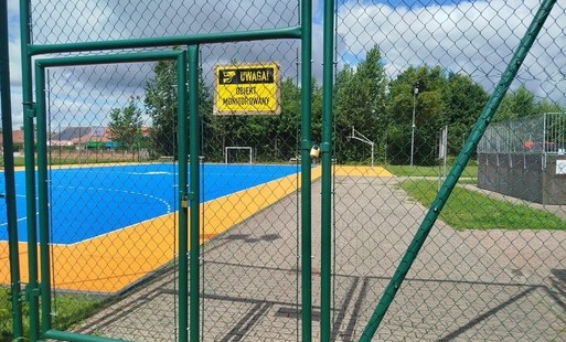 Zdjęcie do Monitoring na boisku wielofunkcyjnym przy SP 1 