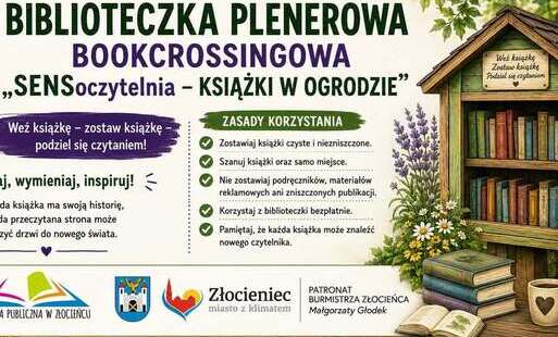 Zdjęcie do SENSoczytelnia - książki w ogrodzie