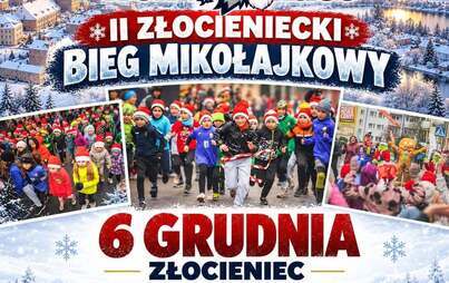 Zdjęcie do II Złocieniecki Bieg Mikołajkowy