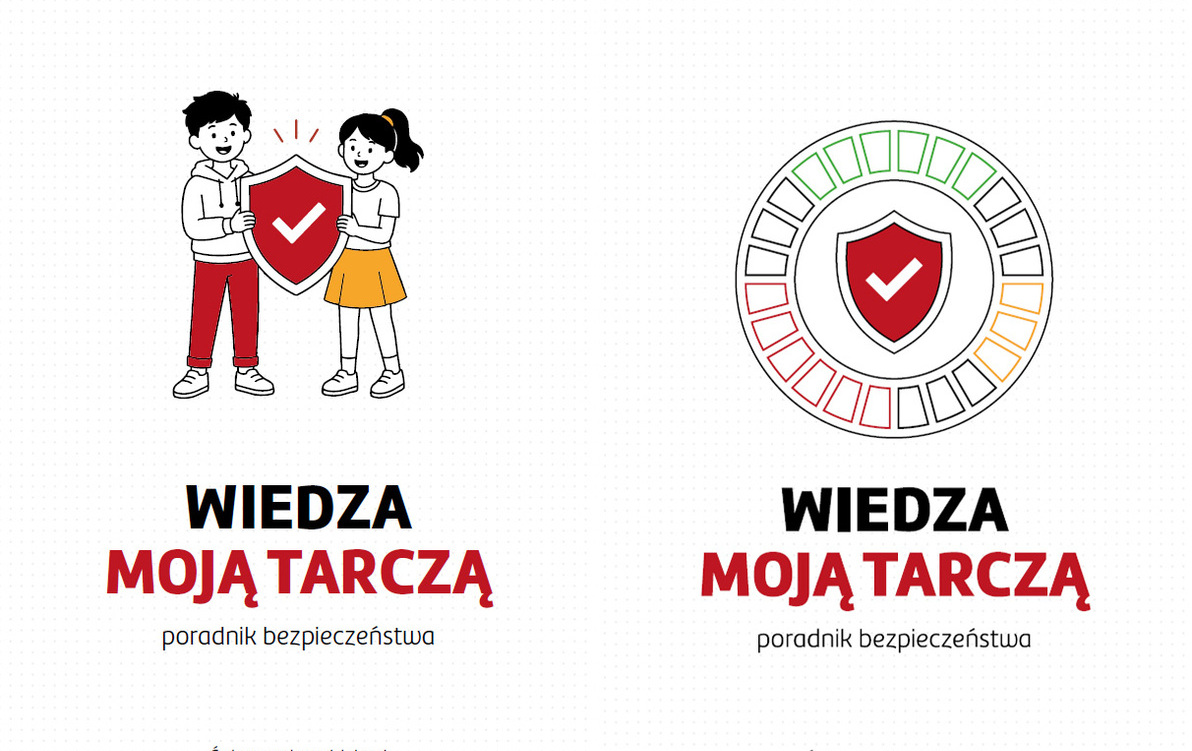 "Wiedza moją Tarczą" - poradniki bezpieczeństwa dla uczniów szkół podstawowych