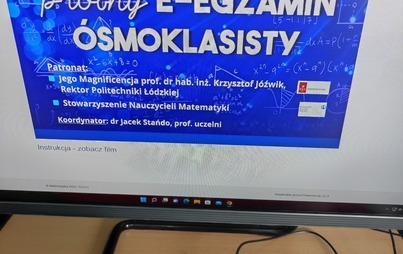 Zdjęcie do Egzamin &oacute;smoklasisty ONLINE