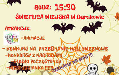 Zdjęcie do Haloweenowe szaleństwo w Darskowie