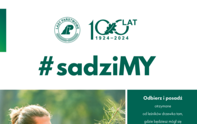 Zdjęcie do Sz&oacute;sta edycja akcji #sadziMY - posadź drzewo z leśnikami