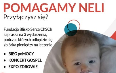 Zdjęcie do Akcje charytatywne dla Neli