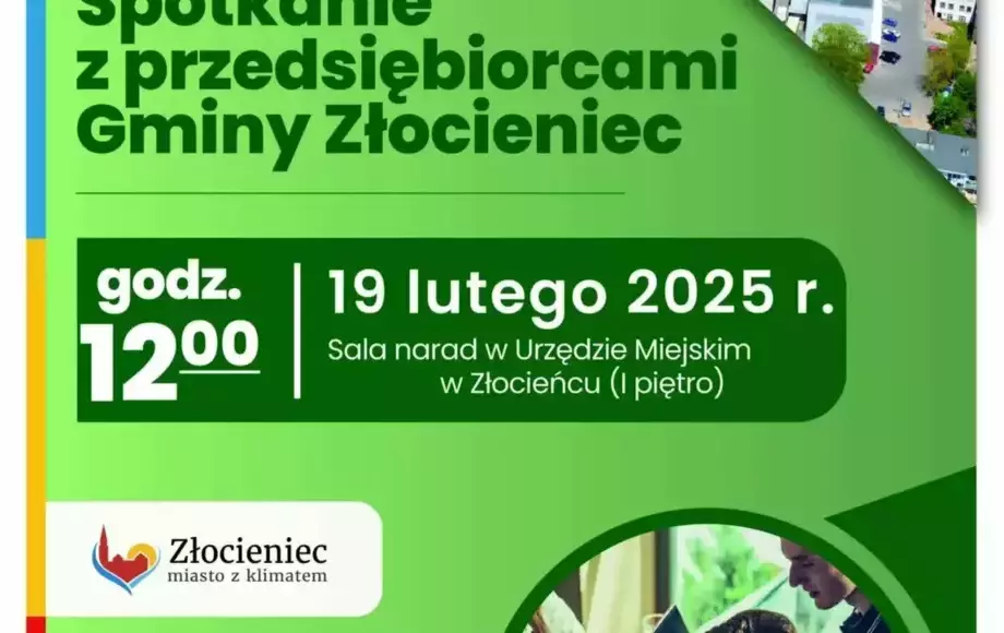 Spotkanie z przedsiębiorcami Gminy Złocieniec