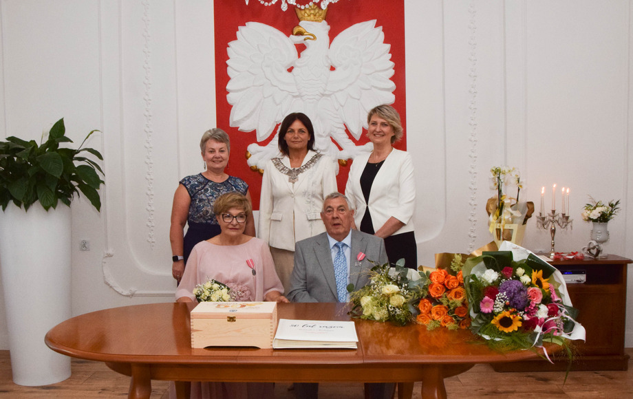 Złote Gody Państwa Urszuli i Andrzeja Ptak